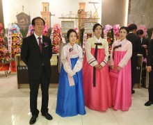 오태현(정을순) 고문 삼남 정택군 결혼식