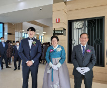 오세찬님의 차남 정석군의 결혼식 이모저모